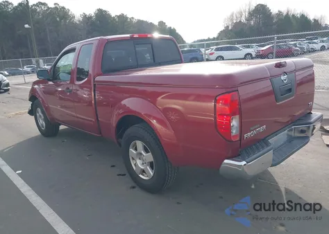 2007 Nissan Frontier Se z USA, uszkodzony, nr VIN 1N6AD06U17C457344